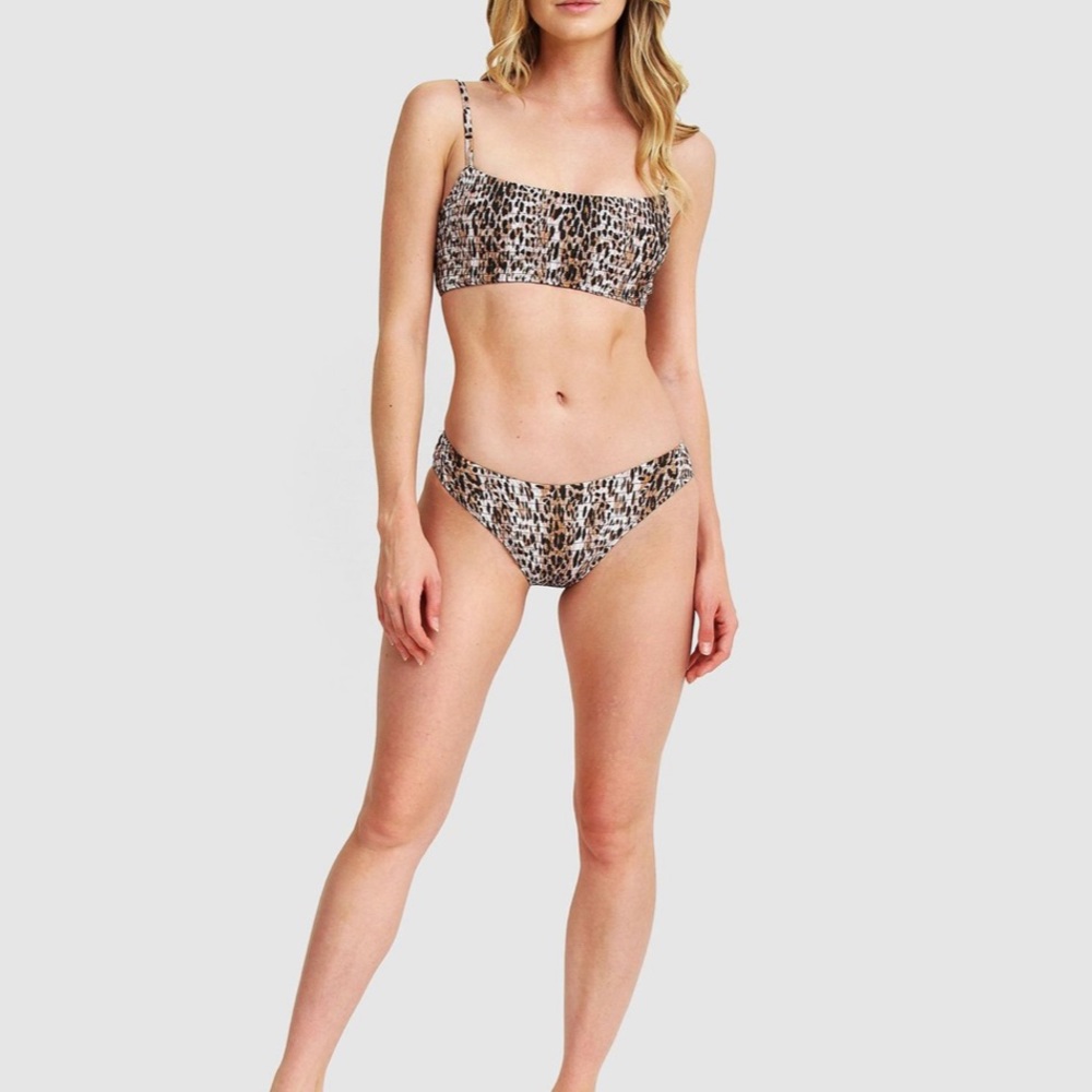 Mosmann Ribbed Bikini Set Havana Leopard Print - Picture 5 of 10